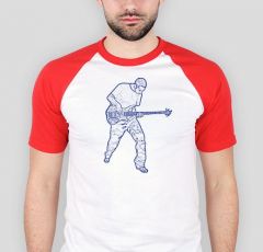 Bass player B T-shirt Baseball